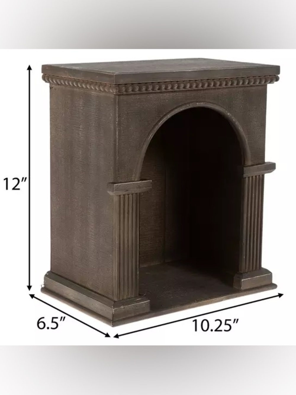Fireplace Surround Wood Wall Shelf - Picture 2 of 3